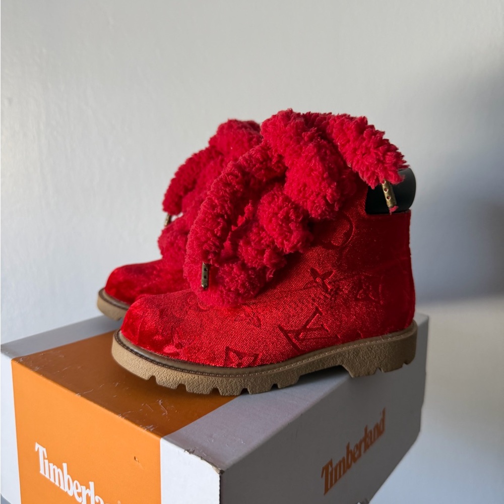 Timberland Vibrant Red Toddler Boots